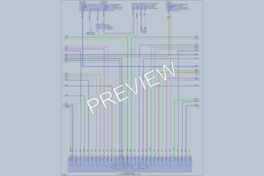 2008 Lexus LS460 Anti Lock Brakes wiring diagram preview