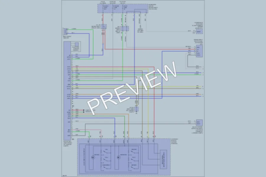 2008 Lexus LS460 Navigation wiring diagram preview