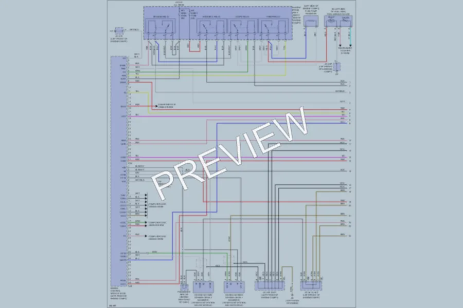 2008 Lexus LS600h Engine Performance wiring diagram preview