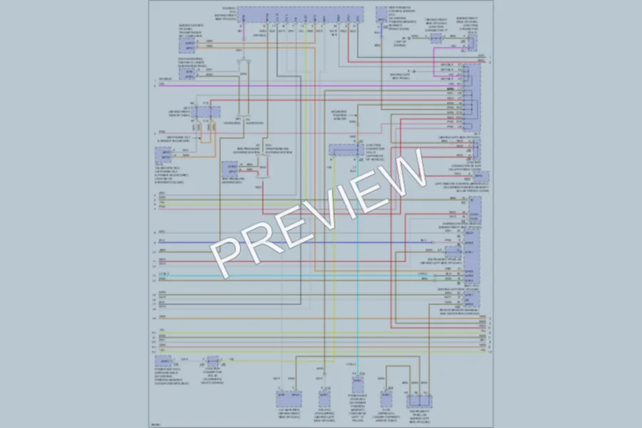 2008 Lexus RX350 Computer Data Lines wiring diagram preview