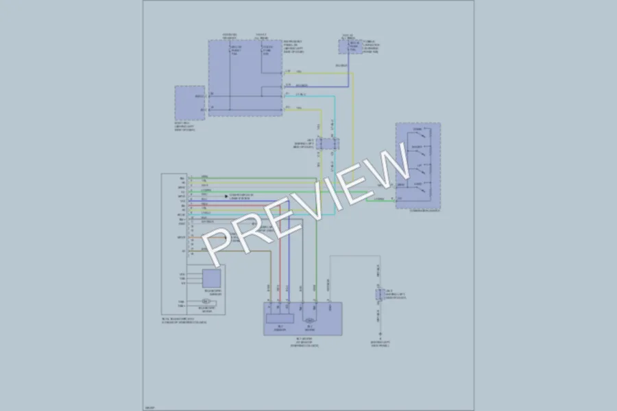 2008 Lexus RX350 Electronic Power Steering wiring diagram preview