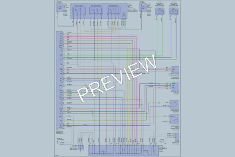 2008 Lexus SC430 Anti Lock Brakes wiring diagram preview