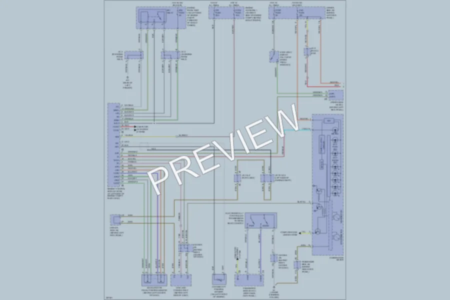 2008 Lexus SC430 Transmission wiring diagram preview
