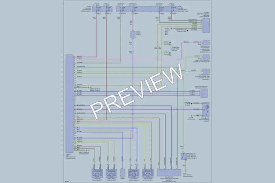 2008 MINI CooperClubman Anti Lock Brakes wiring diagram preview