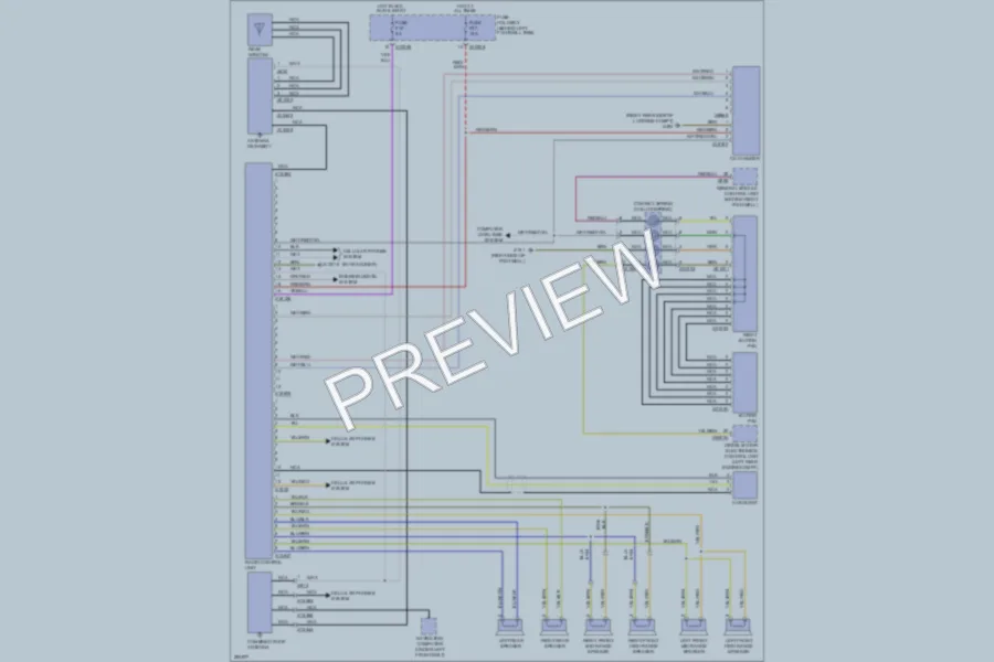 2008 MINI CooperClubman Radio wiring diagram preview