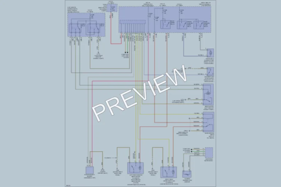 2008 MINI CooperClubman Wiper Washer wiring diagram preview