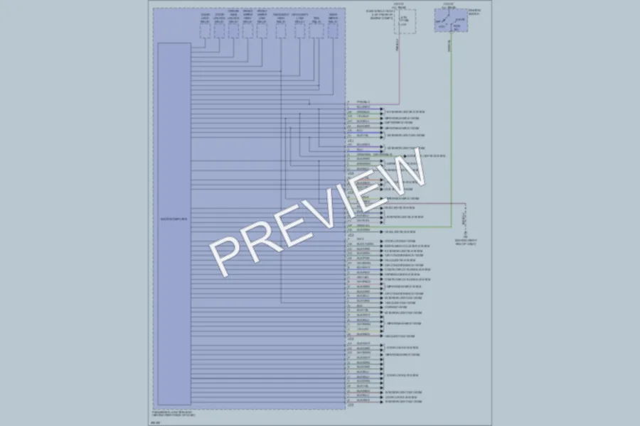 2008 Mazda 3 Body Control Modules wiring diagram preview