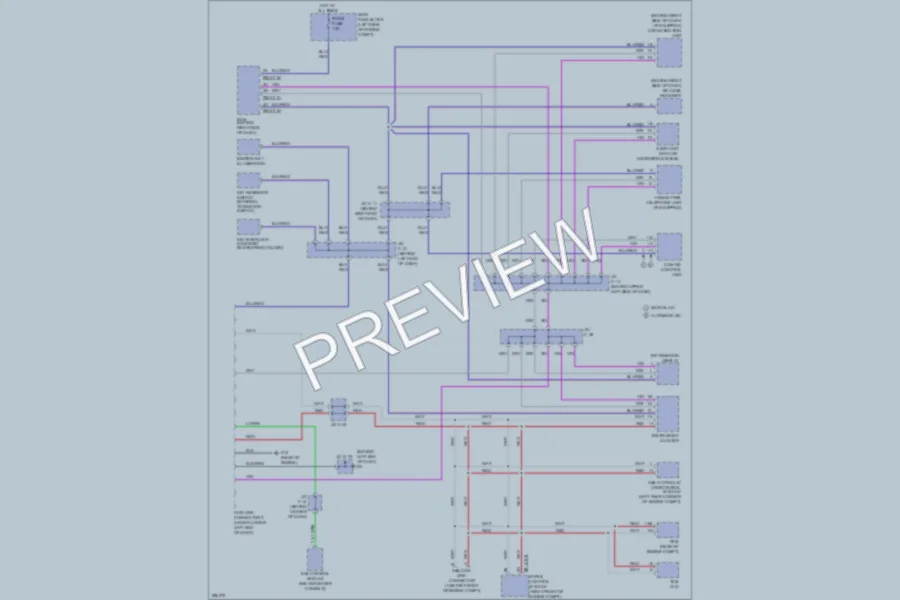 2008 Mazda 5 Computer Data Lines wiring diagram preview