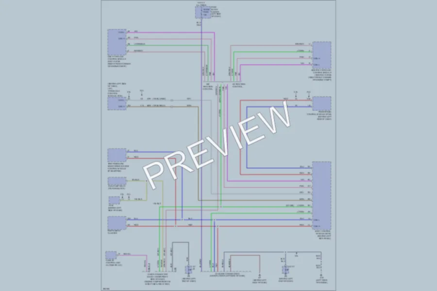 2008 Mazda 6 Computer Data Lines wiring diagram preview