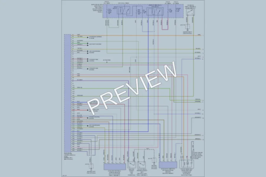 2008 Mazda 6 Engine Performance wiring diagram preview