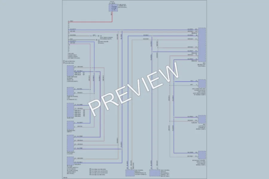 2008 Mazda CX7 Computer Data Lines wiring diagram preview
