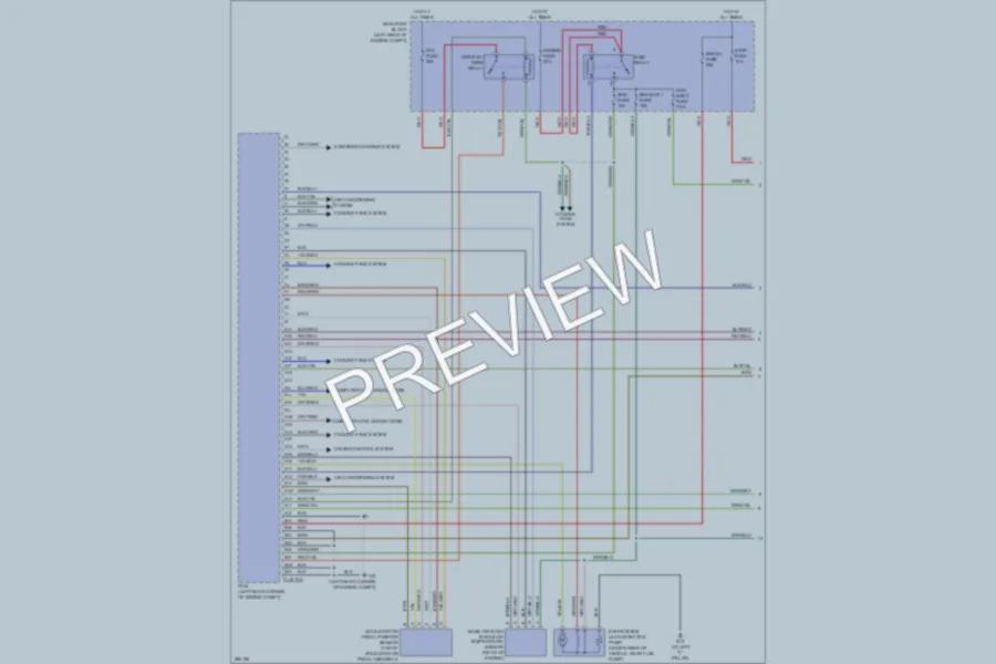 2008 Mazda CX7 Engine Performance wiring diagram preview