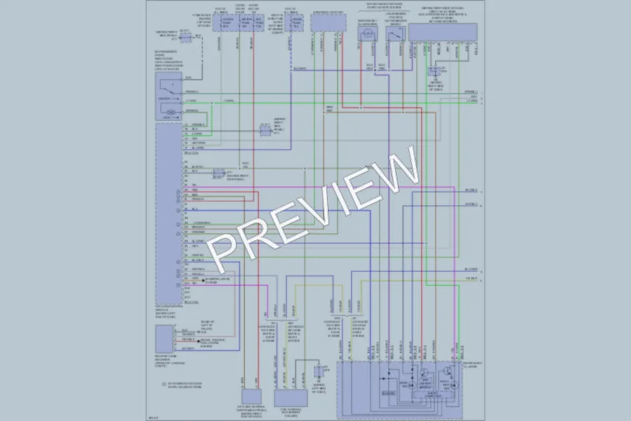 2008 Mazda MX5Miata Anti Theft wiring diagram preview