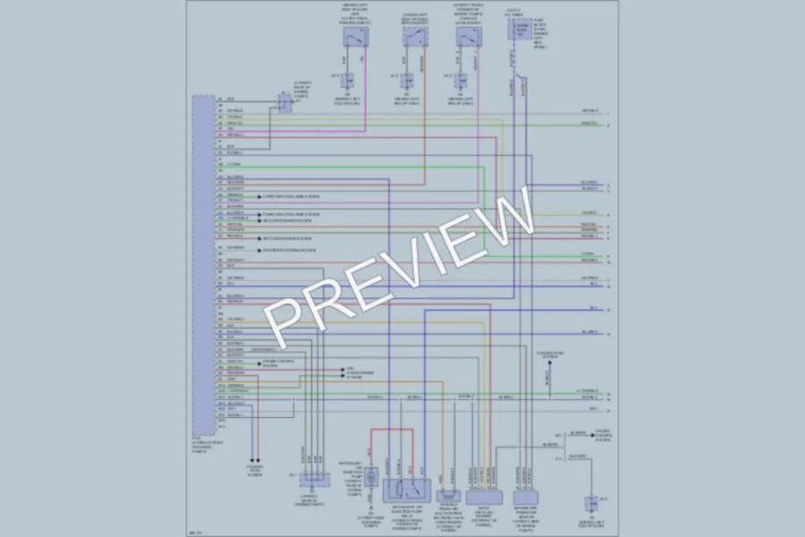 2008 Mazda RX8 Engine Performance wiring diagram preview
