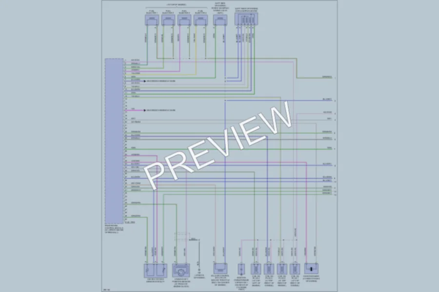 2008 Mazda Tribute Engine Performance wiring diagram preview
