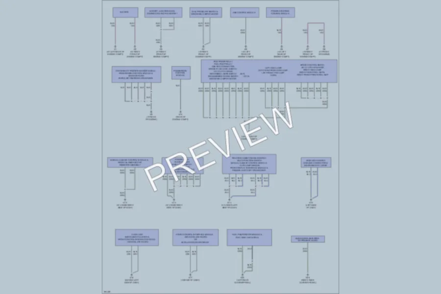 2008 Mazda TributeHybrid Ground Distribution wiring diagram preview