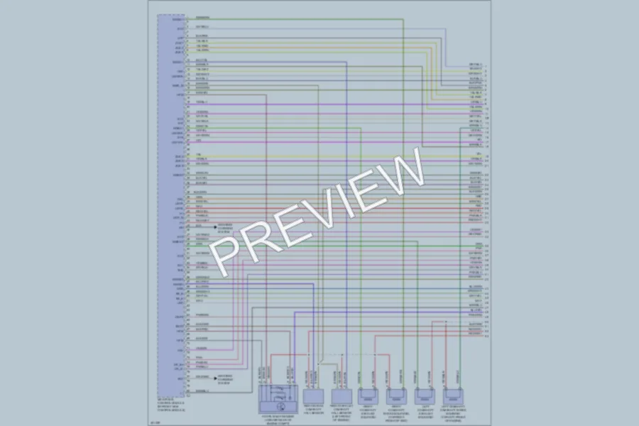 2008 MercedesBenz CLK350 Engine Performance wiring diagram preview