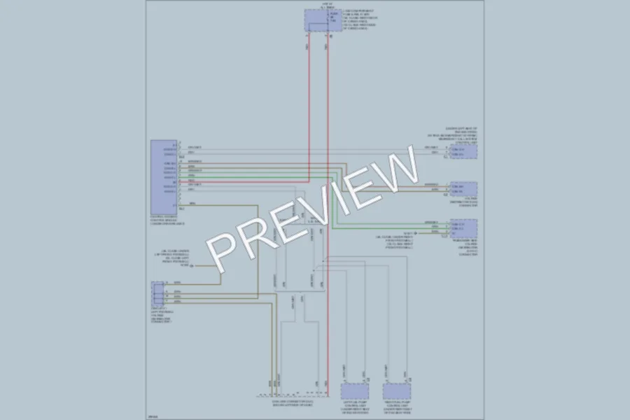 2008 MercedesBenz GL320CDI Computer Data Lines wiring diagram preview