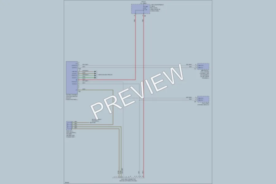 2008 MercedesBenz R320CDI Computer Data Lines wiring diagram preview