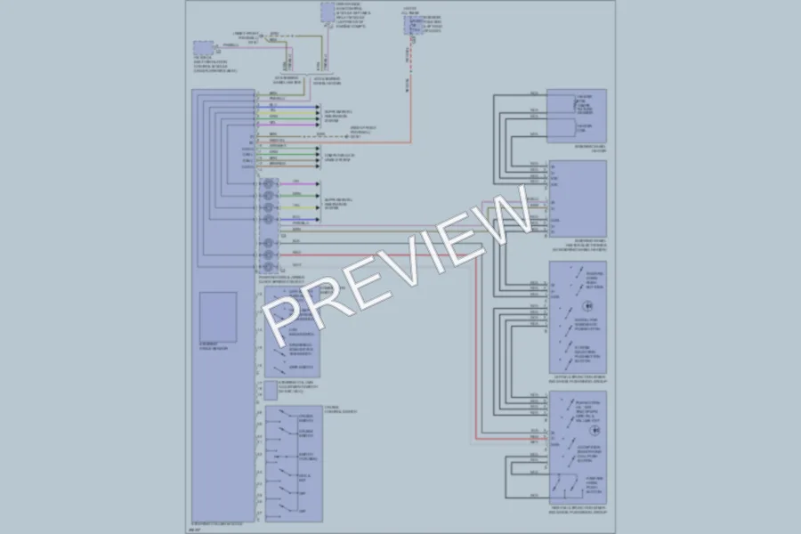 2008 MercedesBenz S550 Electronic Power Steering wiring diagram preview