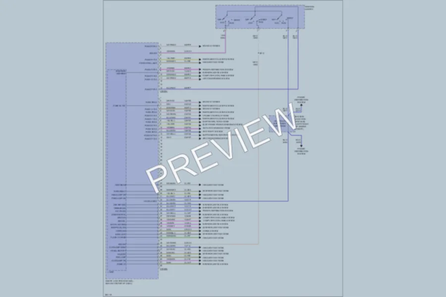 2008 Mercury MarinerHybrid Body Control Modules wiring diagram preview