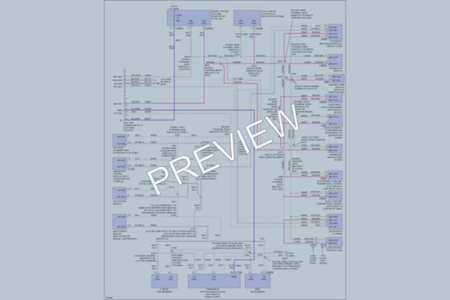 2008 Mercury Milan Computer Data Lines wiring diagram preview