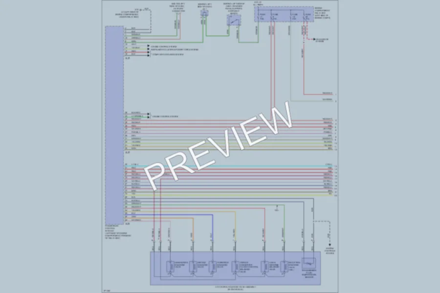2008 Mitsubishi Eclipse Transmission wiring diagram preview