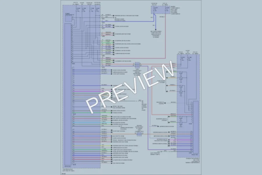 2008 Mitsubishi Endeavor Body Control Modules wiring diagram preview
