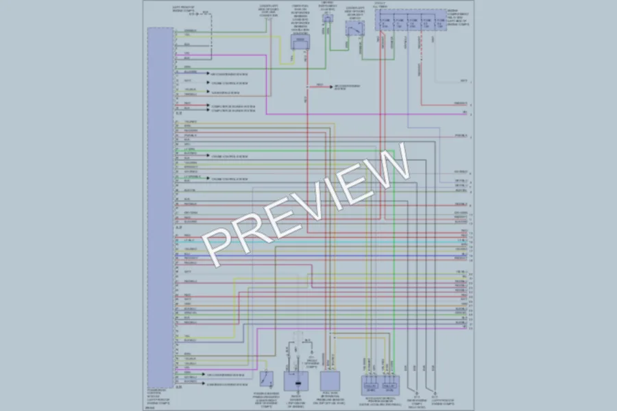 2008 Mitsubishi Endeavor Engine Performance wiring diagram preview
