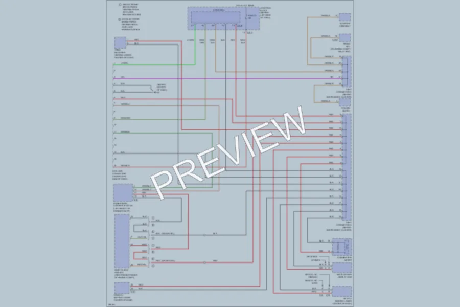 2008 Mitsubishi Galant Computer Data Lines wiring diagram preview