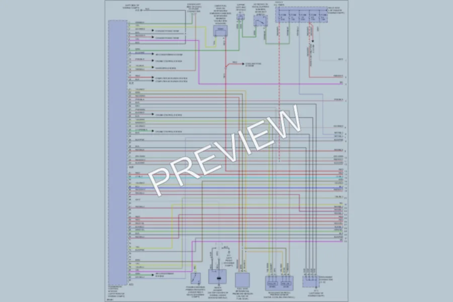 2008 Mitsubishi Galant Engine Performance wiring diagram preview