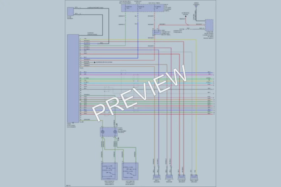 2008 Mitsubishi Galant Radio wiring diagram preview