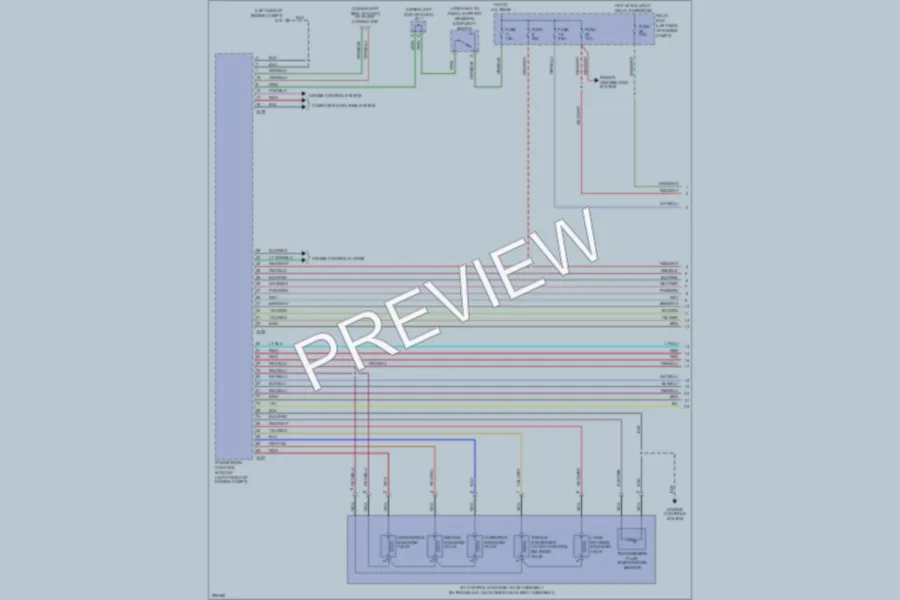 2008 Mitsubishi Galant Transmission wiring diagram preview