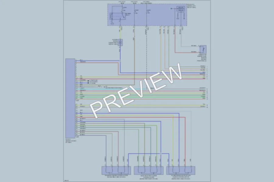 2008 Mitsubishi Lancer Air Conditioning wiring diagram preview