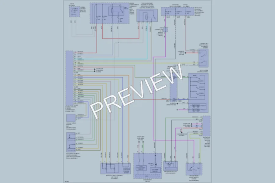 2008 Mitsubishi Lancer Cruise Control wiring diagram preview