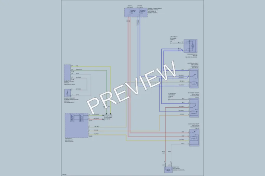 2008 Mitsubishi LancerEvolution Cooling Fan wiring diagram preview