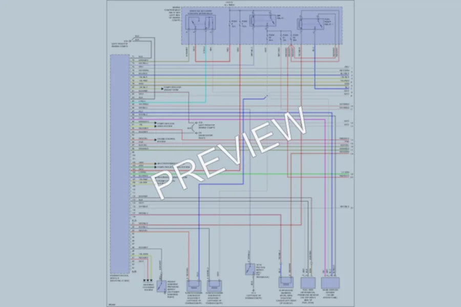 2008 Mitsubishi LancerEvolution Engine Performance wiring diagram preview