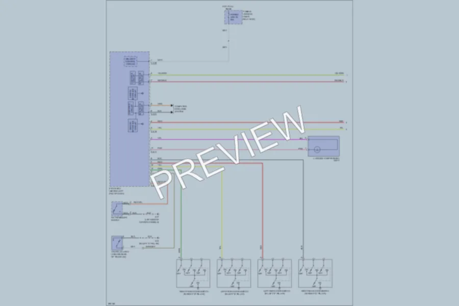 2008 Mitsubishi LancerEvolution Interior Lights wiring diagram preview