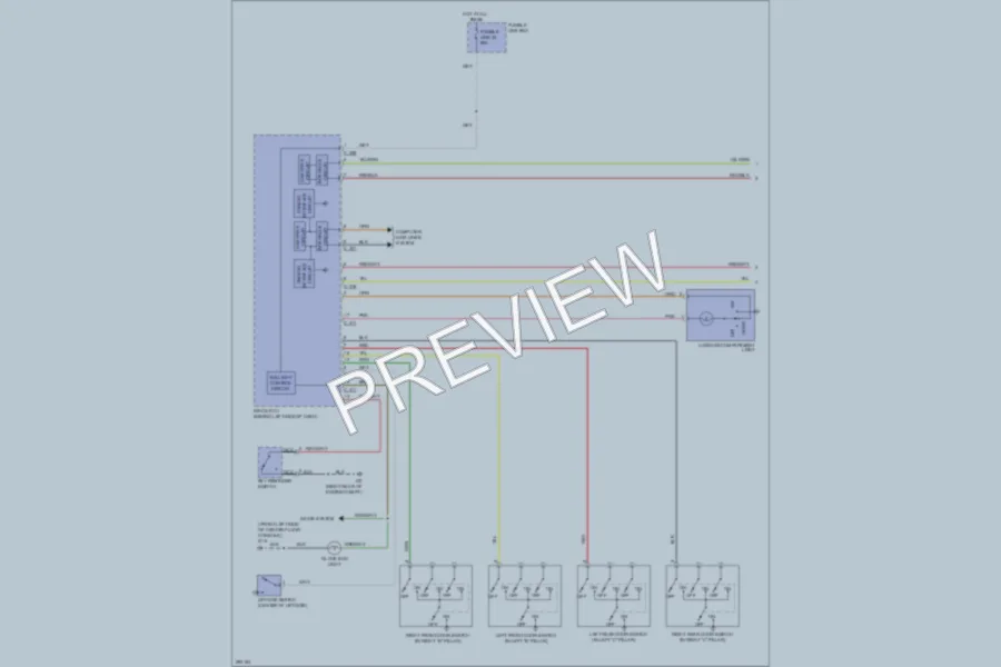 2008 Mitsubishi Outlander Interior Lights wiring diagram preview