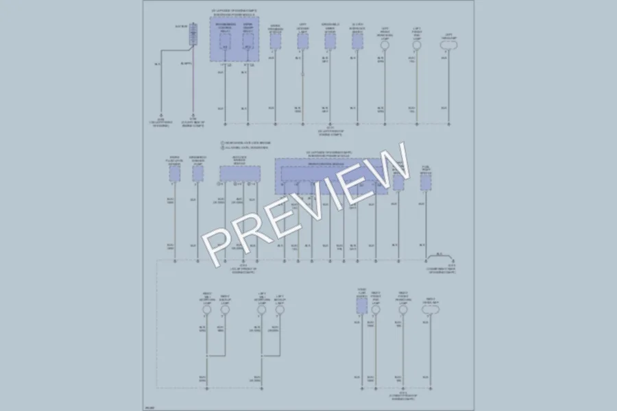 2008 Mitsubishi Raider Ground Distribution wiring diagram preview