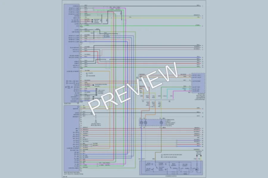 2008 Nissan 350Z Radio wiring diagram preview