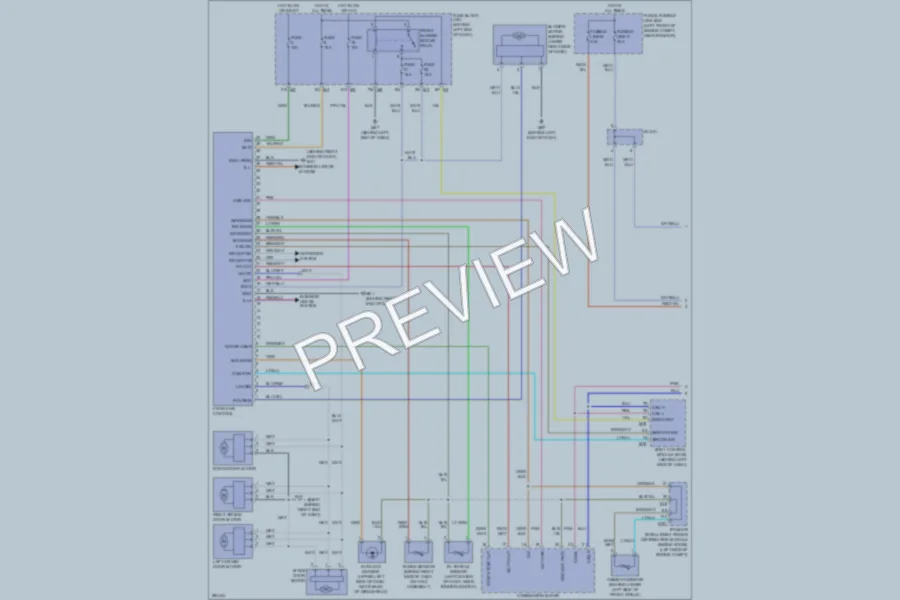2008 Nissan Altima Air Conditioning wiring diagram preview