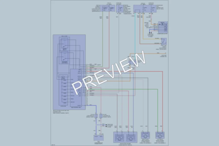 2008 Nissan Altima Anti Lock Brakes wiring diagram preview