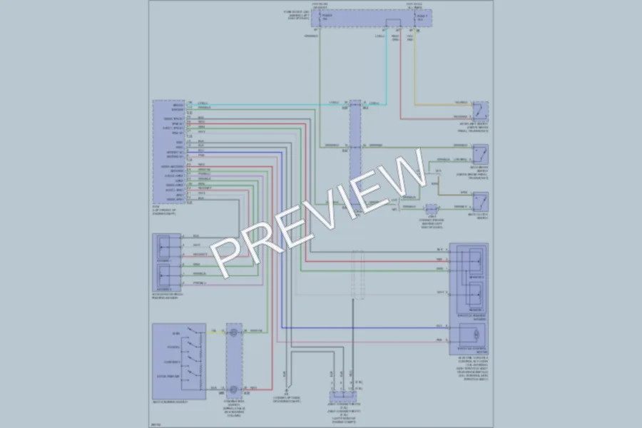 2008 Nissan Altima Cruise Control wiring diagram preview