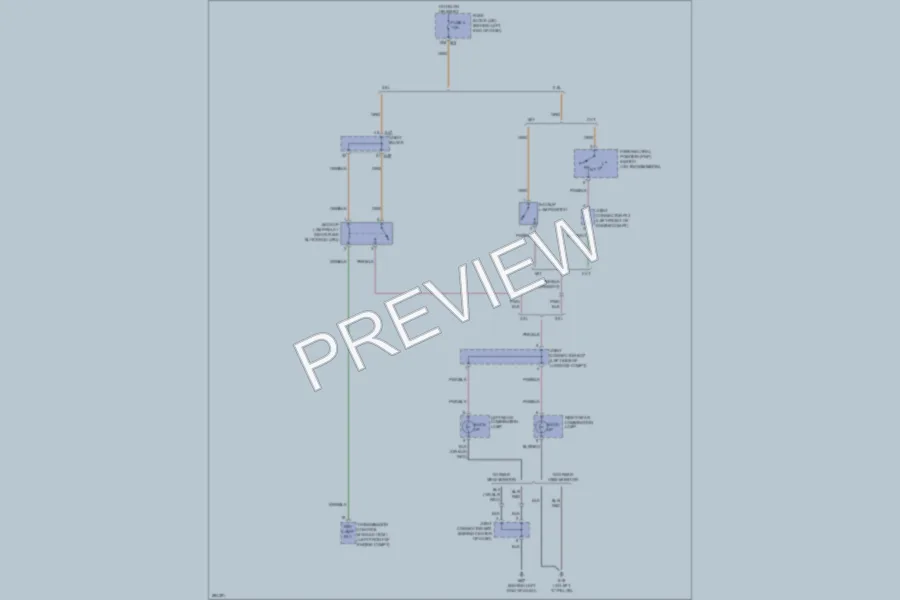 2008 Nissan Altima Exterior Lights wiring diagram preview