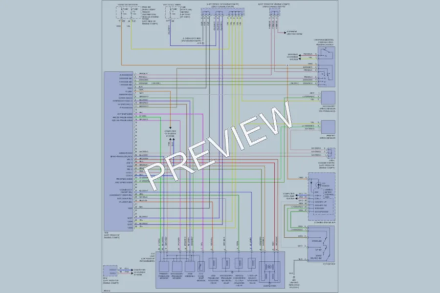 2008 Nissan Altima Transmission wiring diagram preview