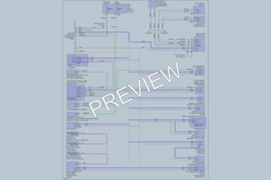 2008 Nissan Armada Computer Data Lines wiring diagram preview