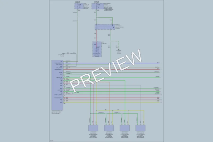 2008 Nissan Armada Navigation wiring diagram preview