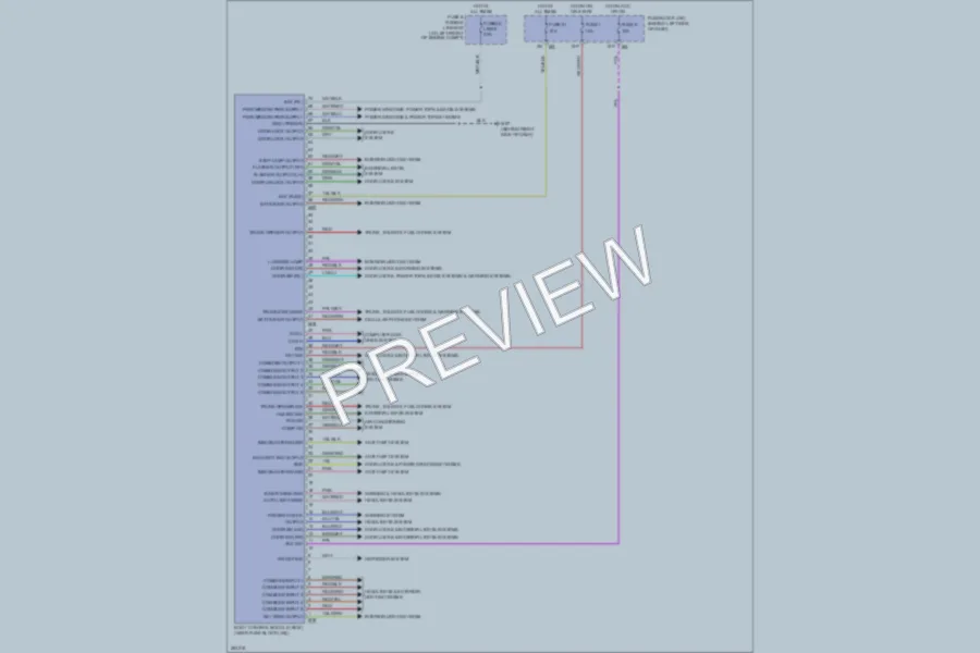 2008 Nissan Maxima Body Control Modules wiring diagram preview