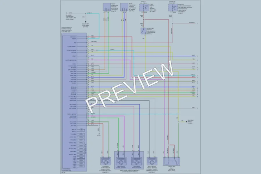 2008 Nissan Pathfinder Anti Lock Brakes wiring diagram preview